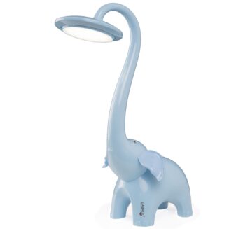 Blue Elephant LED Table Lamp