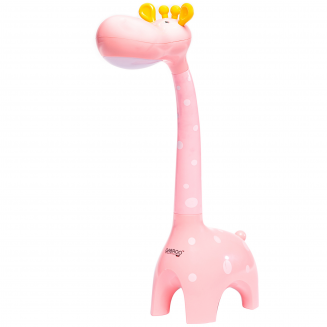 Pink Giraffe LED Table Lamp