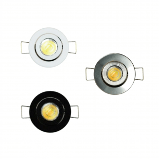 Munchkin 3W LED Mini-Gimbal CCT Downlight