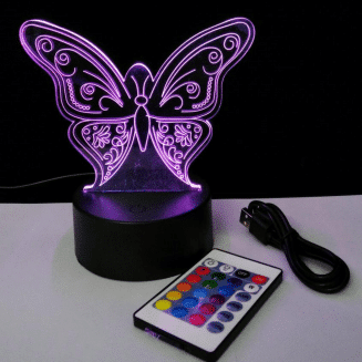 Butterfly 3D Night Light
